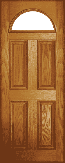 Bannockburn 1 in Light Oak, fitted in Low Fell.