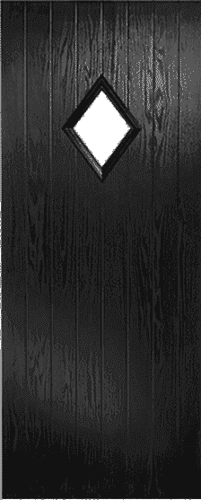 Cottage Diamond in Black, fitted in Hartlepool.