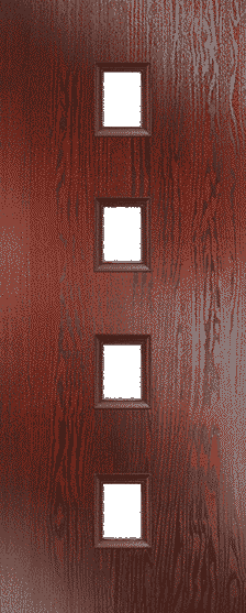 Dakota C in Rosewood, fitted in Saltwell.